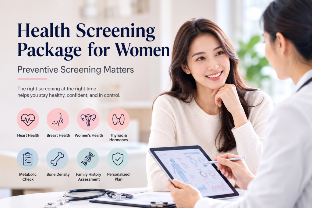 health screening package for women