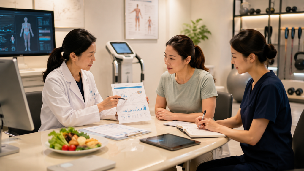 Featured image showing a professional clinical wellness environment for choosing a medically supervised weight loss clinic